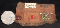 Mexican Folk-Art Carving 'Trading Post' Miniature Wood
