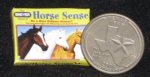 Breyer Horse Sense Game Box #FA40383 1:12 Miniature Toy