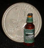 Texas Brewed Beer Ale Green 1:12 Miniature Party Alcohol