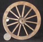 Wagon Wheel 5 inch #WO1925(4) 1:12 Miniature Western Mexican