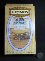 Chrysnbon Circular Table & 2 Chair Furniture Kit 1:12 Mini F-270