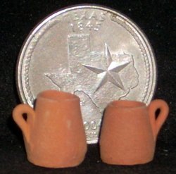 Clay Beer Stein / Mug #C219 1:12 Dollhouse Miniature