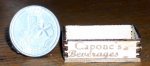 Capone's Beverages Alcohol Crate Illinois 1:12 Miniature