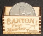 Canton First Monday Produce Crate 1:12 Miniature Wood Texas