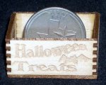 Halloween Treats Candy or Produce Crate 1:12 Miniature Holiday