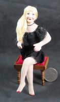 Doll - White Woman Bordello Chicken Ranch 1:12 Miniature #4644