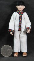 Doll - Boy Child Mexican Hispanic 1:12 Thomas #1745