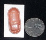 Terracotta Wall Planter Small #201-D (1:12 & 1:24 Scale) Mini