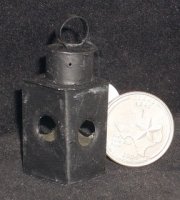 Spanish Colonial Black Lantern #TP1145 1:12 Dollhouse Miniature
