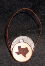 Canteen Texas Silhouette 1:12 Cowboy Western Miniature