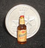 Texas Bock Beer 1:12 Scale Texas Brewed