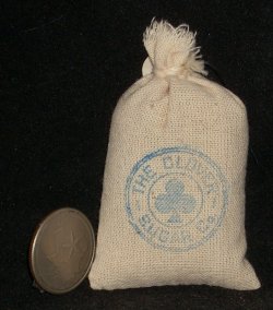 Dry Goods Sack Sugar Large #WO1905(2) 1:12 Miniature