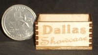 Dallas Showcase Crate 1:12 Miniature Market Store Farm Tall