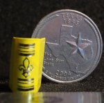 Book Gold Embossed Yellow #P1006(1)YEL Dollhouse Miniature Books