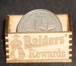 Raider's Rewards Crate 1:12 Miniature Texas Tech Wood Produce