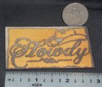 Welcome Mat Howdy 1:12 Dollhouse Mini Texas Front Porch