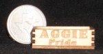 Aggie Pride Produce Crate 1:12 Miniature Wood Store Farm Market
