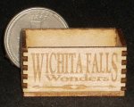 Wichita Falls Wonders Produce Crate 1:12 Miniature Texas Farm