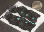 Chaps Black Old 1:12 Miniature Cowboy Cowgirl Miniature Clothing