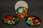 Painted Wood Plate LG WK1811 Mexican 1:12 Miniature