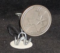 Branding Iron #6747 - WO1968 1:12 Dollhouse Miniature Cow Cowboy