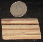 Charcuterie / Cutting Board 1 1/2 X 2 1:12 Miniature Kitchen