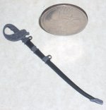 Civil War Dress Sword 1:12 Miniature #H132