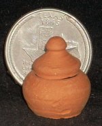 Clay Cookie Jar #C216 1:12 Dollhouse Miniature