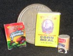 Texas Pantry #16 1:12 Dollhouse Miniature Kitchen Meal Food