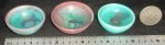 Meiklejohn 1 Wood Fired Turquoise Pond or Large Bowl #9690 1:12