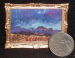 Dead Horse Mountains 1:12 MiniLtd. ed. Texas Landscape NO FRAME