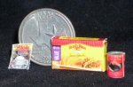 Texas Pantry #06 1:12 Dollhouse Miniature Kitchen Food Meal